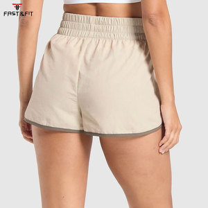 Shorts d'été pour femmes, sportswear respirant, décontracté, taille haute, coupe ajustée, 100% coton - Product Image 3