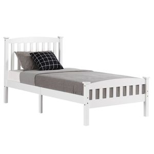 Letto singolo in legno bianco dal design verticale con codice di ricambio 47339832 - Product Image 2