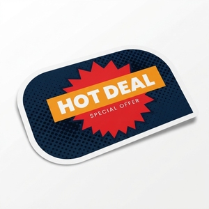 Custom Eco-Friendly PVC <b>Vinyl</b> Stickers Waterproof Self Adhesive Decals Digital Printing Business Branding Packaging Promotional - Product Image 1