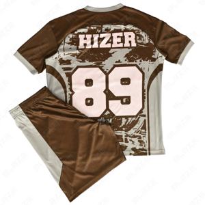 ชุดเสื้อเจอร์ซีย์ฟุตบอลสำหรับผู้ชายเสื้อฟุตบอลแบบเลือกได้สำหรับเด็กและผู้ใหญ่ - Product Image 1