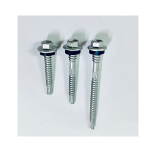 Tornillos de acero de accionamiento hexagonal con acabado de óxido negro de cabeza de corneta autoperforante de la marca Song Phan de Vietnam - Product Image 1