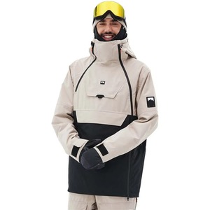 Combinaison de ski imperméable unisexe - Tex respirant, veste softshell à capuche pour ski de fond, fermeture éclair coupe-vent, tenue de ski une pièce - Product Image 4