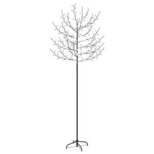 Illuminazione decorativa in fiore di ciliegio Albero di Natale di 7 ft con LED bianchi 220 caldi - Product Image 3