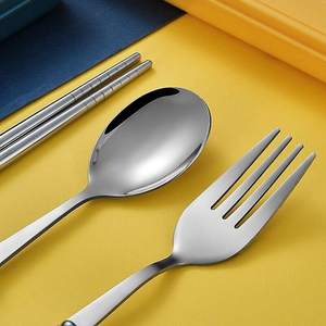 Non-Slip Handle Utensils Modern Minimalist Tableware Elegant Dining Spoon Fork Set Luxury Handle <b>Chopsticks</b> Designer Flatware - Product Image 3