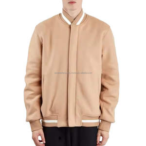 High Quality Coated Custom Logo Front Lightweight Varsity <b>Jacket</b> for Men - Product Image 6