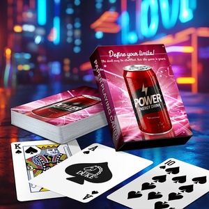 280gsm Blue Core Paper Custom Paper <b>Playing</b> <b>Cards</b> in Tuck Box - Product Image 5