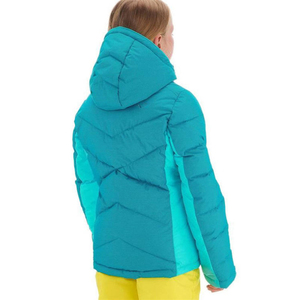 Veste de ski imperméable personnalisée pour enfants, à capuche, matelassée, coupe-vent, isolée, pour l'hiver, vêtements de neige, OEM en gros - Product Image 3
