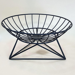 Venta al por mayor de cocina creativa sala de estar hogar Hotel Metal hierro malla de alambre cesta de almacenamiento de frutas - Product Image 1