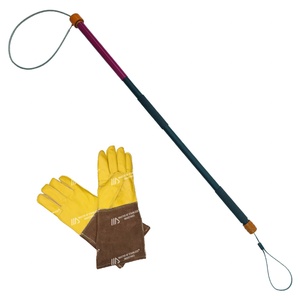 Guantes retráctiles de cuero a prueba de mordeduras para perros hechos a medida, productos veterinarios de acero inoxidable para reptiles, otras mascotas - Product Image 4