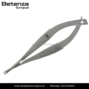 Tijeras Quirúrgicas Oftálmicas de Precisión Vannas, Acero Inoxidable Alemán - Product Image 4