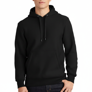 Sudadera con Capucha de Algodón 100% de Alta Calidad, con Logotipo Personalizado Bordado, Cierre de Cremallera, Forro Polar, Unisex, Manga Larga, Cuello Redondo, Talla Grande, para Invierno - Product Image 2