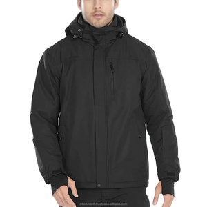 PRIMEFIELD ENTERPRISES - Chaqueta de Esquí Ligera y Transpirable para Hombre, con Bloques de Color, Forro Polar Sintético Polartec, Capucha y Cremallera Aislante - Product Image 4