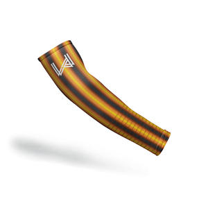 Manches de compression personnalisées imprimées pour le sport, anti-UV, anti-bactériennes, respirantes, en tissu polyester, pour la gym, le fitness, le cyclisme en extérieur - Product Image 2