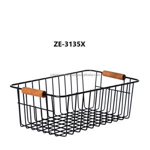 Cesta de Almacenamiento Moderna, Hecha a Mano, de Hierro Tejido, Ecológica, Resistente al Agua, con Base de Mármol, Certificación ISO9001, Elegante, Marca Zahid - Product Image 4