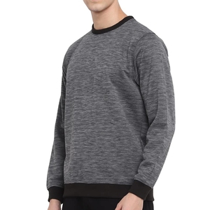 Sudadera Premium de Estilo Urbano, Personalizada, de Algodón, Cuello Redondo, Gruesa, Lisa, de Moda, OEM, Marca Privada - Product Image 3