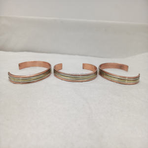 Solid <b>Copper</b> Charm Bracelet for Women Handmade Healing Luxury Elegent Vintage Style Daily Wear for Joint Pain Relief Energy - Product Image 5