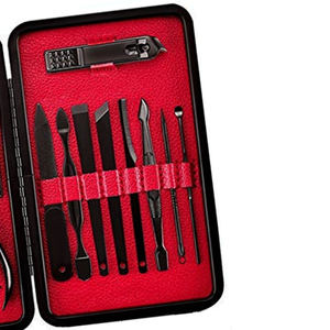 Juego de Manicura y Pedicura Profesional de Lujo, Kit de Cuidado de Uñas de Acero Inoxidable, Cortaúñas, Cortacutículas, Caja de Herramientas de Aseo - Product Image 2