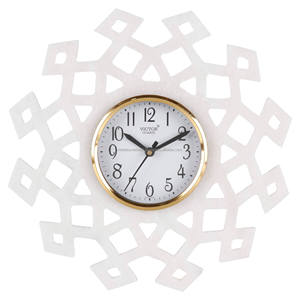 Sleek Antique Style Square Marble Wall <b>Clock</b> AA <b>Battery</b> Powered Elegant Silent Non-Ticking Timepiece for Living Room Decoration - Product Image 6