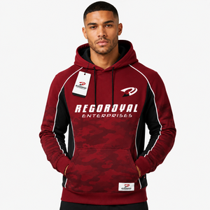 Sweat-shirt à capuche personnalisé pour homme, en polaire doux, chaud et décontracté, avec capuche réglable et poche kangourou, idéal pour le sport, le streetwear et le quotidien - Product Image 1