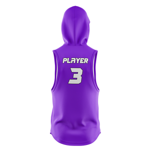 Sudadera sin mangas deportiva Blenk Wholesale Winter Solid 300g para gimnasio, con bordado personalizado y apliques, para hombre. - Product Image 4