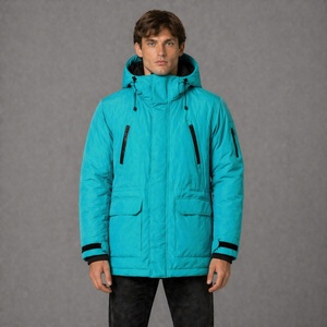 Chaqueta Parka de Invierno Personalizada para Hombre, Impermeable, Cortavientos, Acolchada, con Capucha, Fabricante OEM ODM, Proveedor Mayorista - Product Image 1