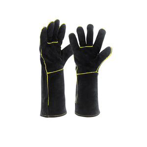 Grain Leather Wing Thumb <b>Gardening</b> & Welding Safety Driver Gloves Kevlar <b>Liner</b> Molten Metal Splash Test Type A-Straight Thumb - Product Image 2