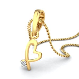Pendentif Om plaqué or 18 carats avec diamants ronds taille brillant, bijoux religieux unisexes - Product Image 3