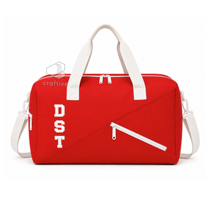 Delta |   Sigma |   Sac de voyage pour femme Theta Sorority, sac de week-end brodé en nylon, pour les voyages, le sport, l'université - Product Image 1