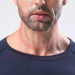 Conjunto de camiseta y pantalones de compresión para gimnasio para hombre, de secado rápido, manga larga. - Product Image 6