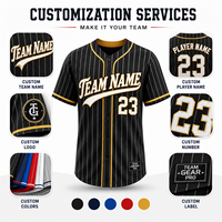 Maillot de baseball brodé personnalisé à manches courtes pour hommes adultes, uniforme d'équipe, logo en twill, fabricant de marque privée, entièrement boutonné
