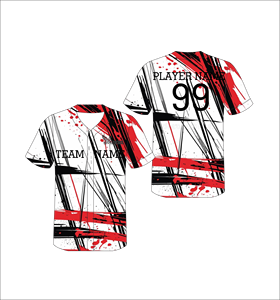เสื้อเบสบอลแบบซับลิเมชั่นสั่งทำพิเศษ ติดกระดุมเต็มตัว ชุดทีมแบบกำหนดเองได้ ชุดกีฬาผู้ชายระบายอากาศได้ดี เสื้อแห้งเร็ว - Product Image 1