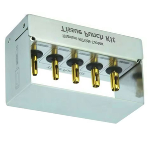 Dental Implant Tissue <b>Punch</b> Kit <b>Set</b> Surgical Surgery With Bur Holder Surgery Instruments Trimmer Steel Ce Universal Kit - Product Image 5