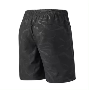 Pantalones Cortos Casuales para Hombre al por Mayor, de Alta Calidad, Personalizados, de Tela Oxford, Poliéster/Algodón, Sólidos, Transpirables, de Cintura Media, con Cierre de Cordón - Product Image 3