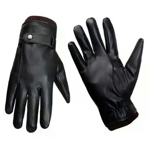 Guantes de Piel de Oveja Térmicos de Primera Calidad al por Mayor 2026, para Conducir, Ciclismo, Compatibles con Pantalla Táctil, Modernos para Actividades al Aire Libre - Product Image 1