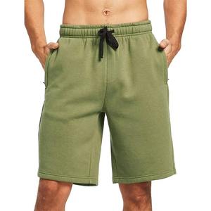 Pantalones Cortos Deportivos Casuales de Felpa Francesa para Hombre, Ecológicos, de Algodón Sólido, con Bolsillos, 2026 - Product Image 1