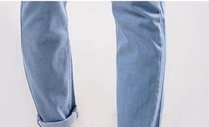 ผู้ผลิต OEM กางเกงยีนส์ทรงสลิมฟิต ผ้ายืด สไตล์ลำลองสำหรับผู้ชาย ใส่สบาย ระบายอากาศได้ดี กางเกงยีนส์แฟชั่นสำหรับขาย - Product Image 6