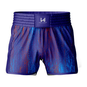 Pantalones Cortos de Boxeo/Muay Thai/MMA para Hombre, Personalizados, Ligeros, Transpirables, de Poliéster/Nailon, Duraderos, de Secado Rápido y Tela Antiencogimiento - Product Image 4