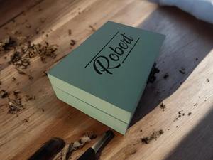 กล่องไม้พิมพ์ลายฝาปิดแม่เหล็ก กล่องใส่เครื่องประดับแบบปลอดภัย กล่องไม้พิมพ์ลาย กล่องเก็บของสำหรับจัดแสดงสินค้าพรีเมียม ขายส่ง - Product Image 2