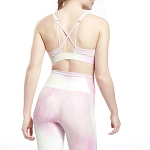 Womens High Impact Sports <b>Bra</b> Seamless Ribbed Yoga <b>Bra</b> Quick Dry Fitness Gym Workout <b>Racerback</b> Adjustable Support - Product Image 4