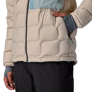 Veste matelassée pour homme, col montant, fermeture éclair intégrale, manches longues, écologique, imperméable, style streetwear, OEM - Product Image 4