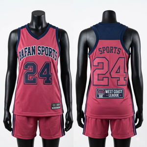 Camiseta de Baloncesto de Malla de Poliéster Transpirable de Primera Calidad, 180 GSM, Color Marrón con Panel en Contraste, Logotipo Personalizado por Sublimación y Transferencia de Calor - Product Image 3