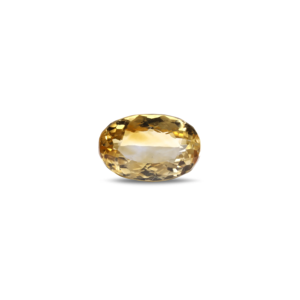 Natural Citrine Cat's Eye Loose Gemstone 9.8 Carat Excellent Cut Yellow Certified Wholesale - Product Image 1