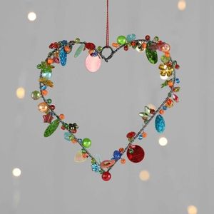 Luxury Metal Leaf Wreath Round Christmas Decoration Handicraft Ornament - Product Image 2