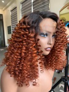 Wholesale 100% Vietnamese Remy Human <b>Hair</b> <b>Extensions</b> Curly <b>Wigs</b> & Raw Human <b>hair</b> from Single donor lace front <b>wig</b> curly - Product Image 4