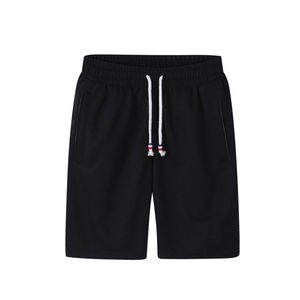 Shorts d'été décontractés pour hommes en gros, personnalisables, respirants, de plage, unis, 100 % coton, confortables, vêtements de fitness - Product Image 1