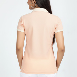 Camiseta Polo para Mujer, Cómoda, de Manga Corta, con Cuello, Informal, de Tela Ligera, Corte Holgado, Ropa de Moda para Venta en Línea - Product Image 2