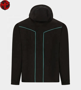 Veste de pluie imperméable, coupe-vent et respirante à capuche pour homme Hexaplus Industries, séchage rapide, coque en polyester/nylon - Product Image 6