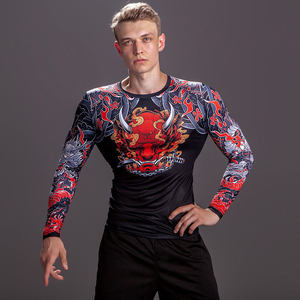 Conjunto Deportivo de Compresión para Hombre, Ligero, Ajustado, para Gimnasio, Fitness, Running, Secado Rápido - Product Image 4