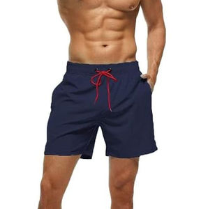 Maillots de bain pour hommes et femmes, séchage rapide, respirants, avec doublure en mesh, imprimé floral personnalisé, uni, décontracté, boutonné, 100% coton - Product Image 3