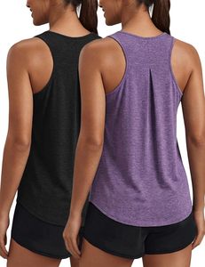 <b>Womens</b> Fashion Sleeveless <b>Tank</b> <b>Top</b> Casual Cotton Blend Stretch Fitted Breathable Lightweight Eco-Friendly Quick Dry Crew Neck - Product Image 1